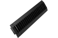 Griglia per canalina ClimaConnect a doppia regolazione 825x125 mm per tubi da 315 a 900 mm - RAL 9005