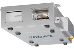 Unità di trattamento aria Maxivent WTW con scambiatore a controcorrente da 700 m³/h con batteria ad acqua calda a destra - PHE 700 F WOJR