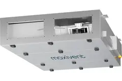 Unità di trattamento aria Maxivent WTW con scambiatore a controcorrente da 2800 m³/h con batteria ad acqua calda a destra - PHE 2800 F WOJR