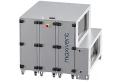 Unità di trattamento aria Maxivent WTW con ruota termica da 5000 m³/h e batteria ad acqua calda, disposizione orizzontale a sinistra - RHE 5000 H WOJL T 01