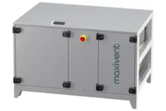 Unità di trattamento aria Maxivent WTW con ruota termica da 2000 m³/h, orientamento orizzontale, uscita a destra - RHE 2000 H OOJR