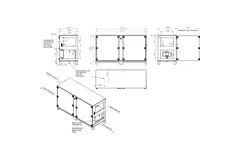 Unità di trattamento aria Maxivent WTW con scambiatore a controcorrente 2800 m³/h, orientamento orizzontale a sinistra - PHE 2800 H OOJL