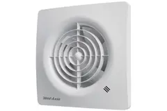 Ventilatore da bagno Supra con sensore di umidità e timer con cavo a strappo Ø 125 mm -125HT