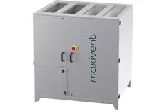 Unità di trattamento aria Maxivent WTW con ruota termica da 2800 m³/h e batteria ad acqua calda, montaggio verticale a sinistra  - RHE 2800 V WOJL