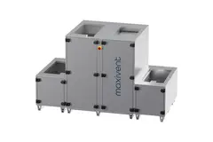 Unità di trattamento aria Maxivent WTW con scambiatore a controcorrente 4200 m³/h, verticale a destra - PHE 4200 V OOJR T