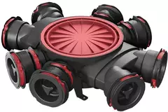 Heatpex Aria scatola di distribuzione dell'aria (8 x 90 mm)