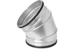 Curva tonda spiro 45° Ø 250 mm per tubo spiro