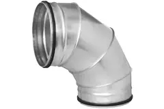 Curva spiro rotonda 90° Ø 630 mm per tubo spiro