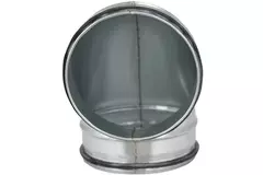 Curva tonda corta spiro 90° Ø 200 mm per tubo spiro