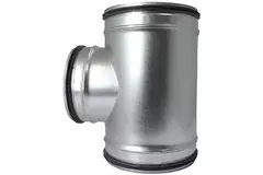 Raccordo a T Ø 100 mm - Ø 80 mm per tubo spiro (90°)