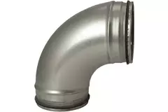 Curva tonda spiro 90° Ø 100 mm per tubo spiro