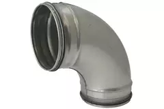 Curva tonda spiro 90° Ø 100 mm per tubo spiro