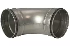 Curva tonda spiro 90° Ø 100 mm per tubo spiro
