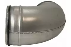 Curva tonda spiro 90° Ø 100 mm per tubo spiro