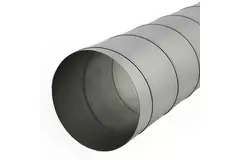 Tubo spiro Ø 125 mm lunghezza 1,5 metri - Zincato - personalizzazione RAL7035