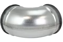 Curva tonda corta spiro 90° Ø 80 mm per tubo spiro