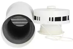 Condotto a muro isolato per una ventilazione naturale Ø100 mm SPK2-100