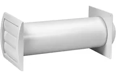 Condotto a muro SPK4 Ø100 mm con lamelle mobili