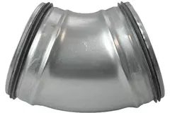 Curva tonda spiro 45° Ø 125 mm per tubo spiro