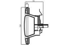 Valvole scarico ventilazione Zehnder 125 mm bianche - STC 100/125