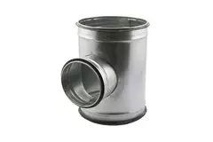 Raccordo a T Ø 80 mm - Ø 80 mm per tubo spiro (90°)