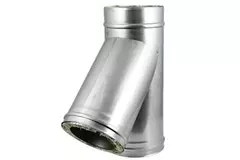 Raccordo a T DP diametro 130 mm (130/180) T135 I316L/I304 (D 0,5/0,6)