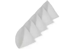 Valvola di estrazione filtro a cono Ø125 mm set di filtri G4