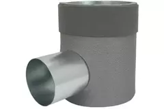 Sifone Thermoduct pour-in diametro 125 mm H=80 mm singolo