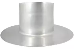 Faldale tetto di alluminio Thermoduct per terminale a tetto diametro 125 mm