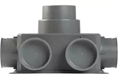 Ubbink Air Excellent Scatola di distribuzione dell'aria DBOX208 V125