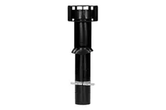 Terminale a tetto Ubbink Multivent Ø 131 mm nero 270 m³/h - lunghezza 900 mm