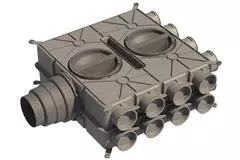 Ubbink Air Excellent Scatola di distribuzione dell'aria DBOX816