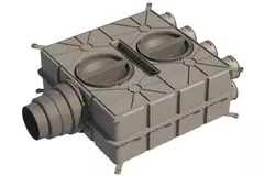 Ubbink Air Excellent Scatola di distribuzione dell'aria DBOX808