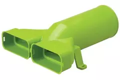 Ubbink Air Excellent 55SC adattatore per valvola 125 2x180°