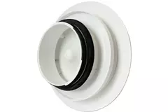 Vent-Axia Uniflexplus RVG 125 mm valvola regolabile grande - bianca