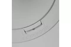Vent-Axia Uniflexplus RV 125 mm valvola di alimentazione regolabile quadrata - bianco