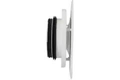 Vent-Axia Uniflexplus RV 125 mm valvola di alimentazione regolabile quadrata - bianco