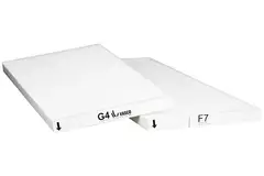 Vasco D350 e D425 set di filtri per sistema di ventilazione meccanica con recupero di calore G4+F7