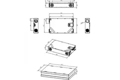Vasco D150 compatto per ventilazione meccanica con recupero di calore - 150m³/h