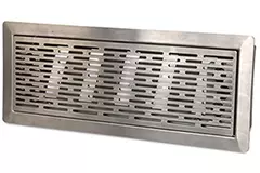 Vent-Axia UniflexPlus griglia da pavimento regolabile con fessure - in acciaio spazzolato - VRVBS