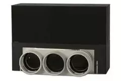 Vent-Axia Uniflexplus alloggiamento a pavimento 3 x Ø69 incl. 2 x Ø69 mm coperchi di tenuta