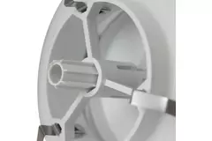 Valvole scarico ventilazione Zehnder 125 mm bianche - STK 1-125