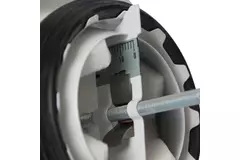 Valvole scarico ventilazione Zehnder metallo 125 mm bianche - STB 1-125