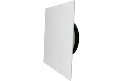 Valvola di design a soffitto o a muro Vasco deluxe quadrata dritta (incl. smiley)