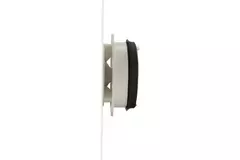 Valvola di design a soffitto o a muro Vasco deluxe quadrata dritta (incl. smiley)