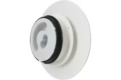 Valvola di design a soffitto o a muro Vasco deluxe tonda (incl. smiley)