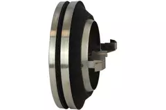 Valvola di alimentazione di ventilazione di design in acciaio inox Ø 125 mm - DVIR125
