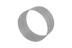 Manicotto di collegamento Spiro per raccordi 150 mm (zincato) RAL7035