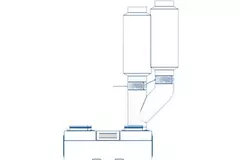 Orcon HRC-425 Ecosmart sistema di ventilazione meccanica con recupero di calore con 2 zone di controllo - 425 m³/h