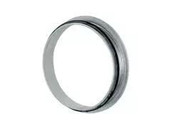 Manicotto piatto Ø 100 mm (90°) - Zincato